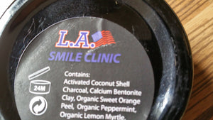 L.A SMILE CLINIC CHARCOAL TEETH WHITENING POWDER